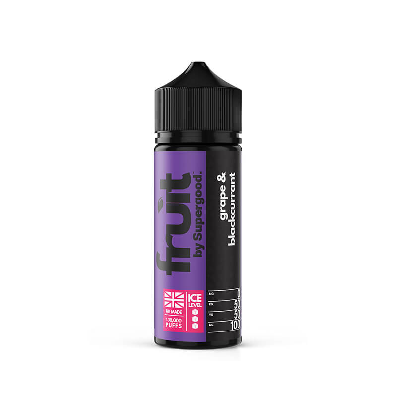 Fruit By Supergood Grape & Blackcurrant 100ml Shortfill E-Liquid