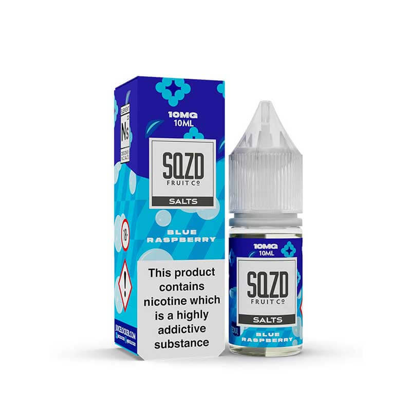 SQZD Blue Raspberry Nic Salts 10ml E-Liquid