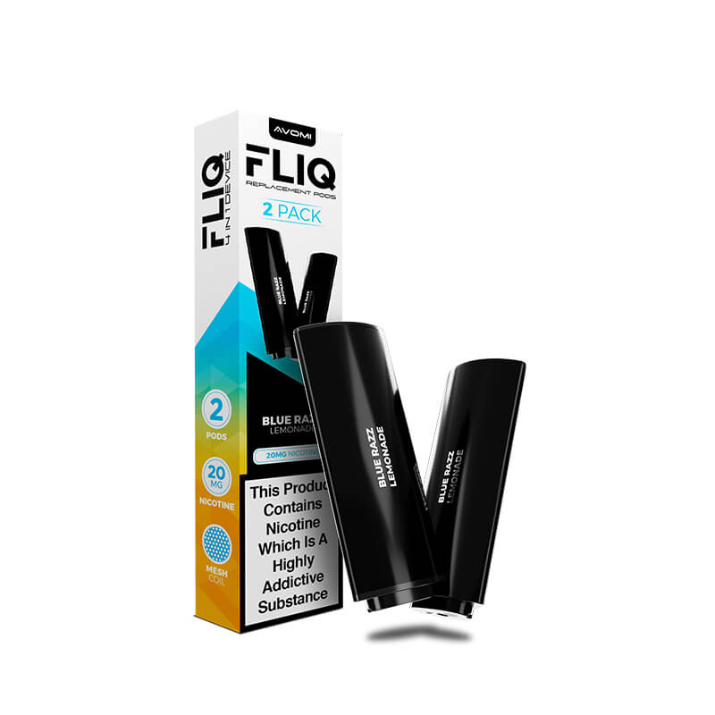 Avomi FLIQ Prefilled Vape Pods - Blue Razz Lemonade