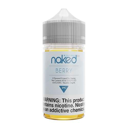 BERRY (VERY COOL) EJUICE BY NAKED 100 MENTHOL 60ML 3,6,12MG