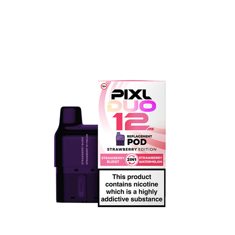 PIXL Duo 12 Strawberry Edition Prefilled Pod + Refill