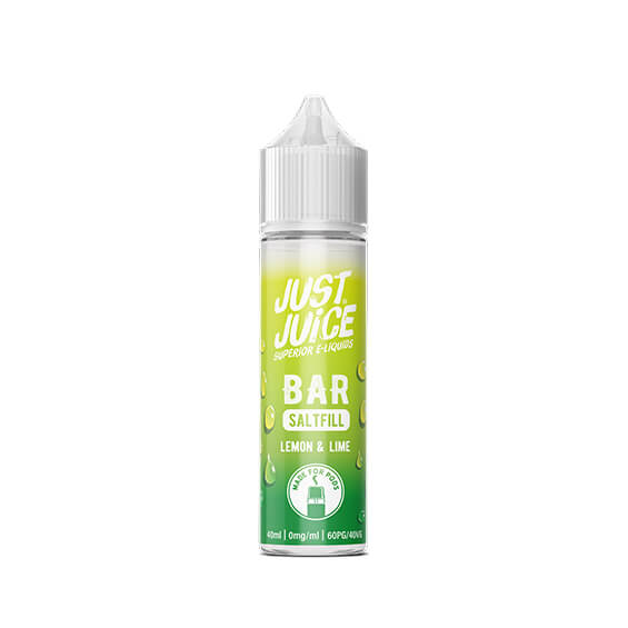 Just Juice Bar Saltfill Lemon & Lime Shortfill 40ml E-Liquid