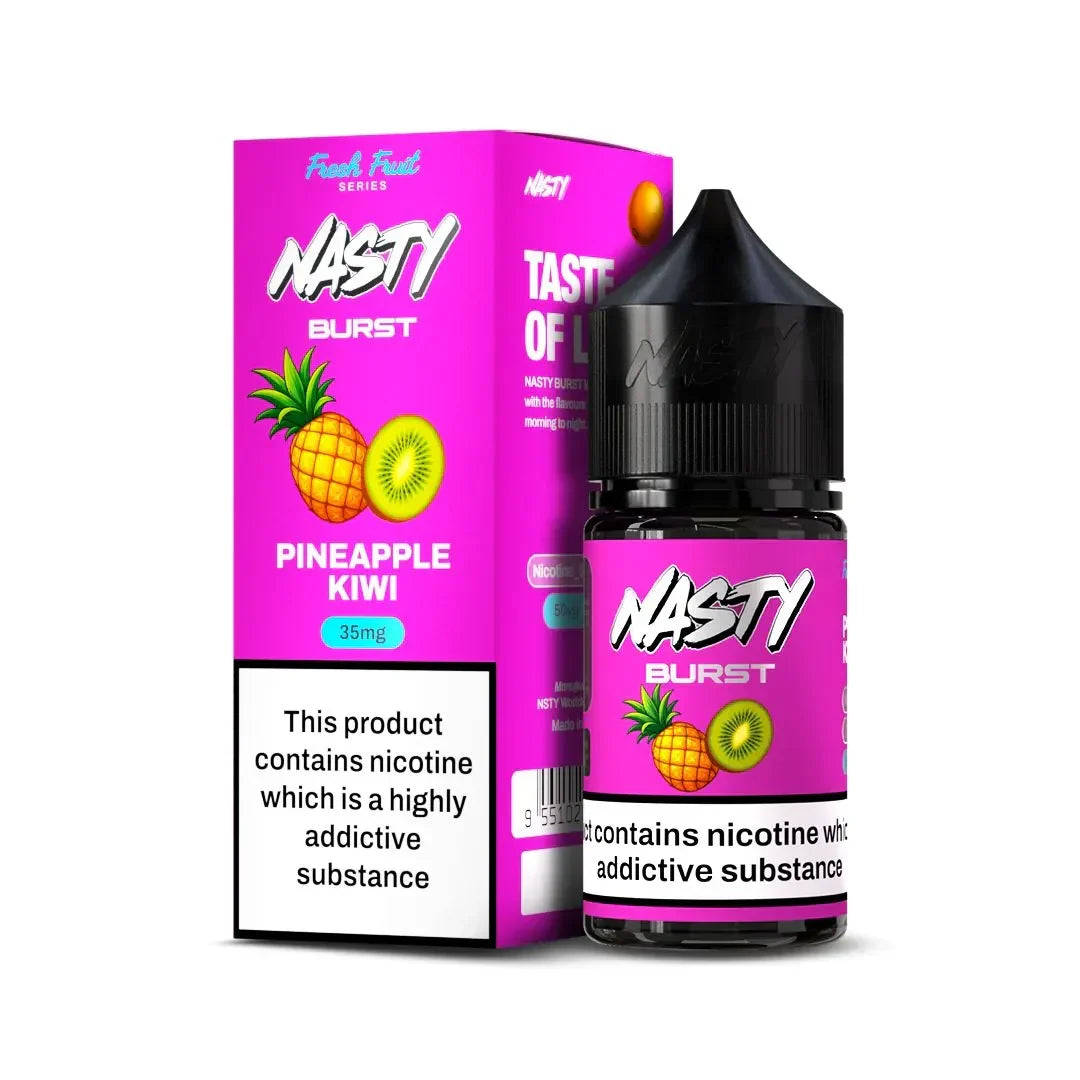 Nasty Burst Nic salts – Pineapple Kiwi - Vape Shop Noida