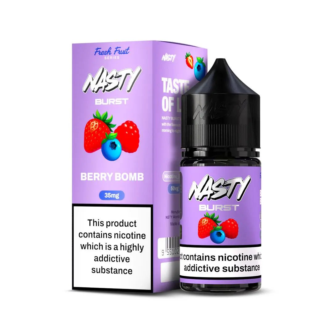 Nasty Burst Nic Salts – Berry Bomb - Vape Shop Noida