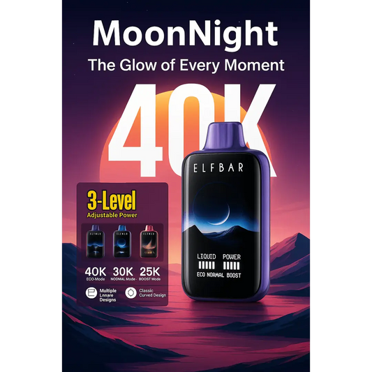 Elf Bar Moon Night 40k – Blackberry Ice - Vape Shop Noida