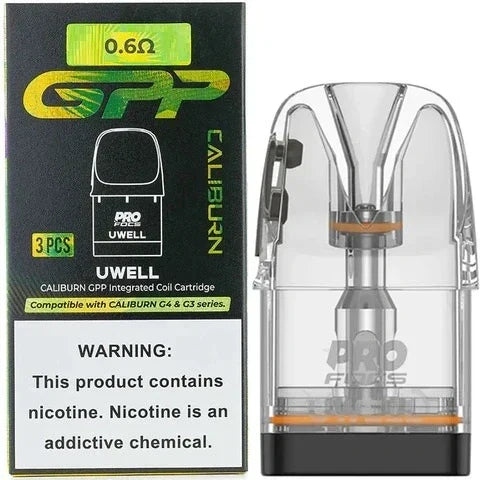 Uwell Caliburn GPP Replacement Pod (0.6Ω) - Vape Shop Noida