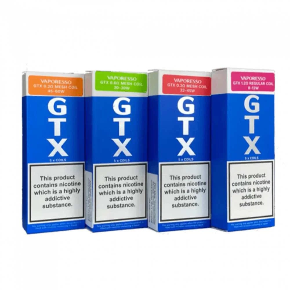 Vaporesso GTX Replacement Coil Series (5-Pack) - Vape Shop Noida