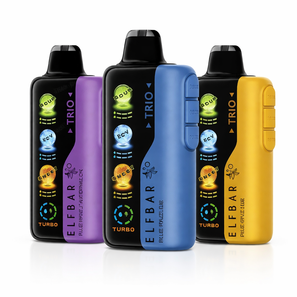 ELFBAR Trio 40K — 40,000 Puffs Disposable Vape