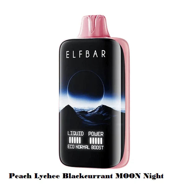 Elf Bar MoonNight 40K – Peach Lychee Blackcurrant - Vape Shop Noida
