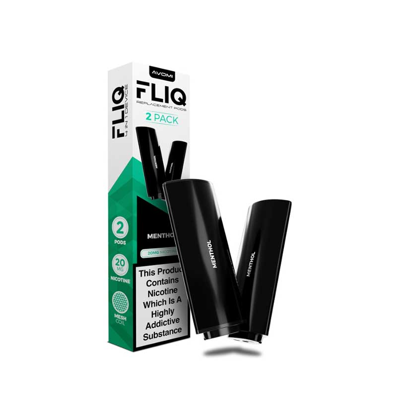 Avomi FLIQ Prefilled Vape Pods - Menthol