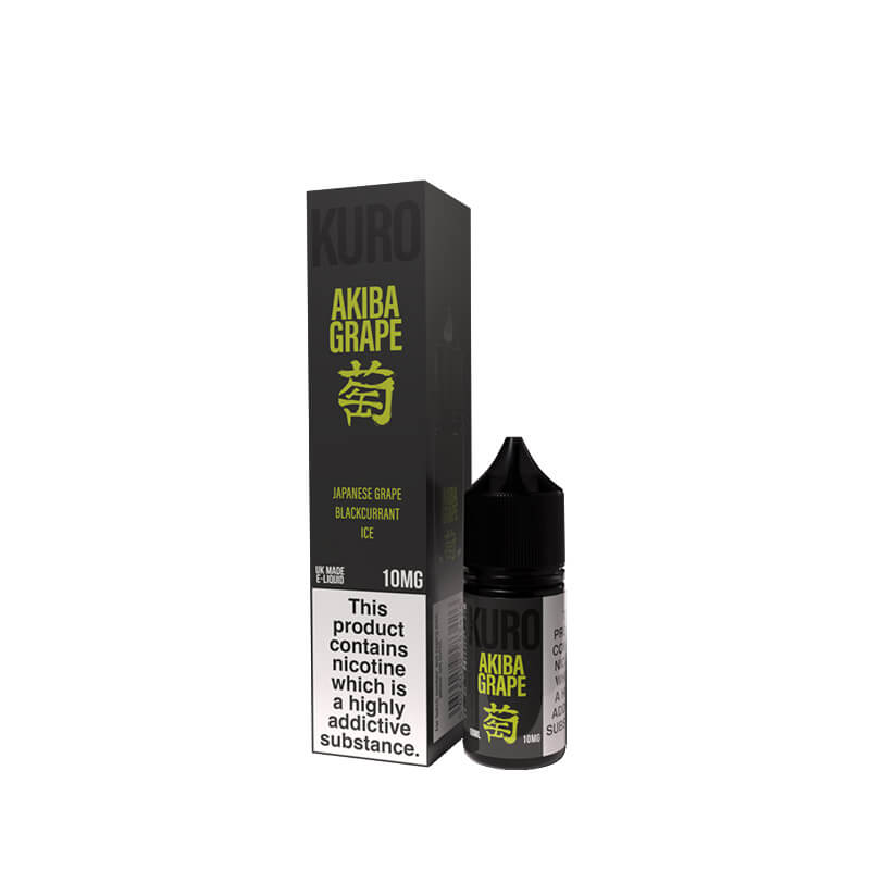 Kuro Akiba Grape Nic Salts 10ml E-Liquid  By Riot