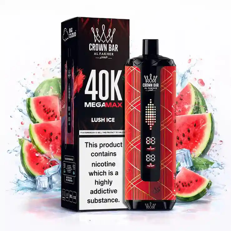 Al Fakher Mega Max 40,000 Puffs – Lush Ice
