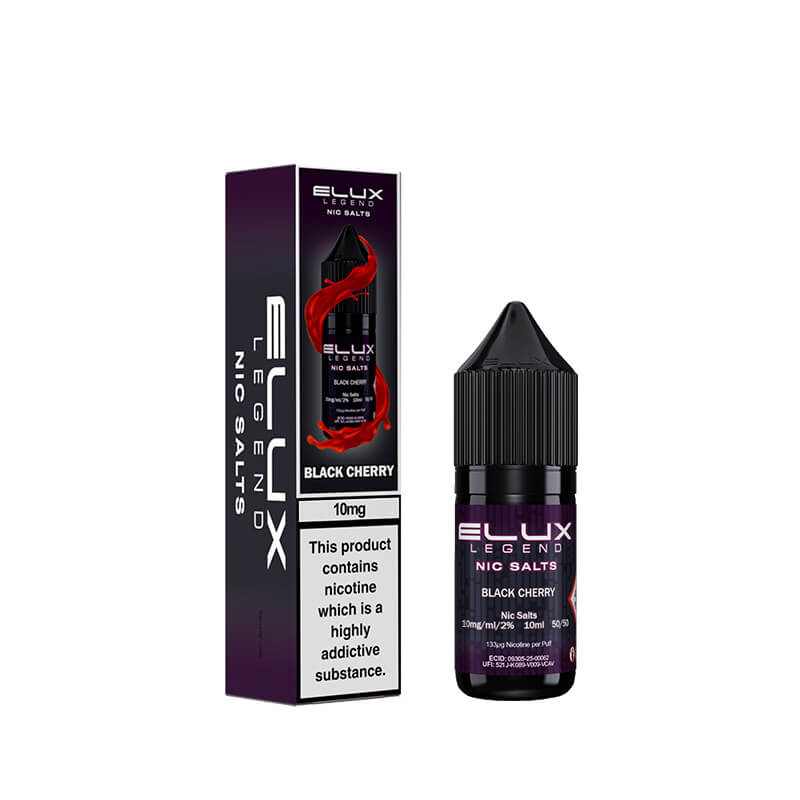 Elux Legend Black Cherry Nic Salt E-Liquid 10ml
