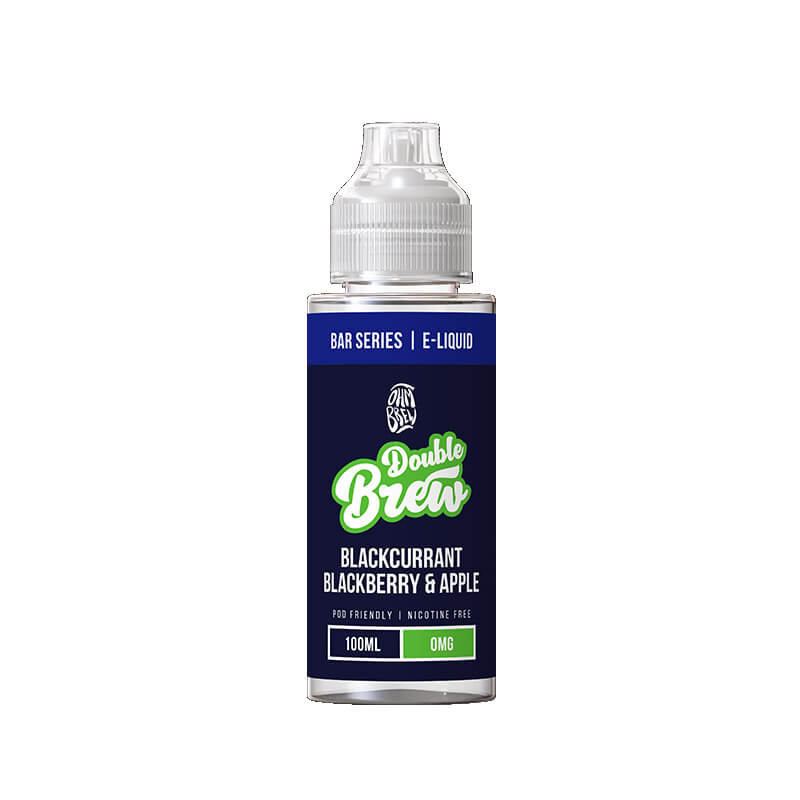 Ohm Brew Double Brew Blackcurrant Blackberry & Apple 100ml Shortfill
