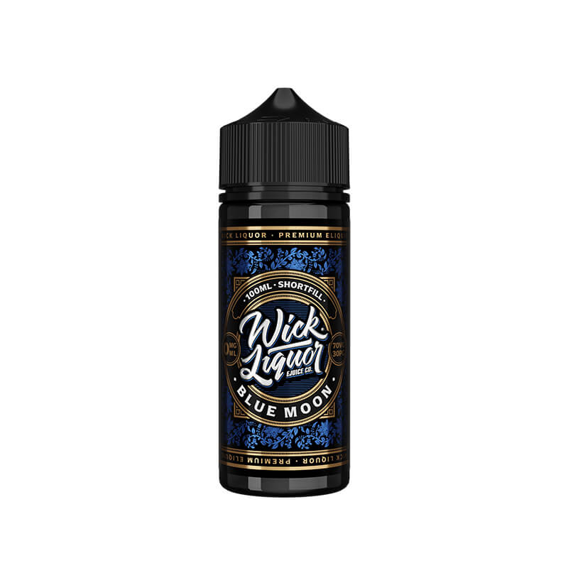 Wick Liquor Blue Moon 100ml Shortfill E-Liquid
