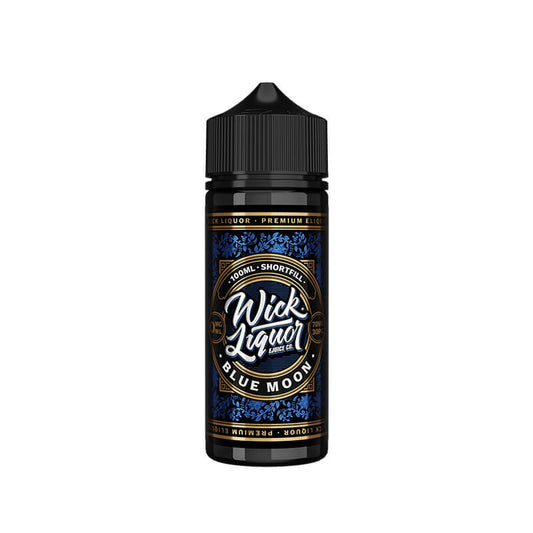 Wick Liquor Blue Moon 100ml Shortfill E-Liquid