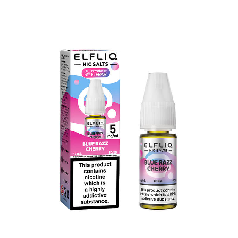 Elf Bar ElfLiq Blue Razz Cherry Nic Salt E-Liquid
