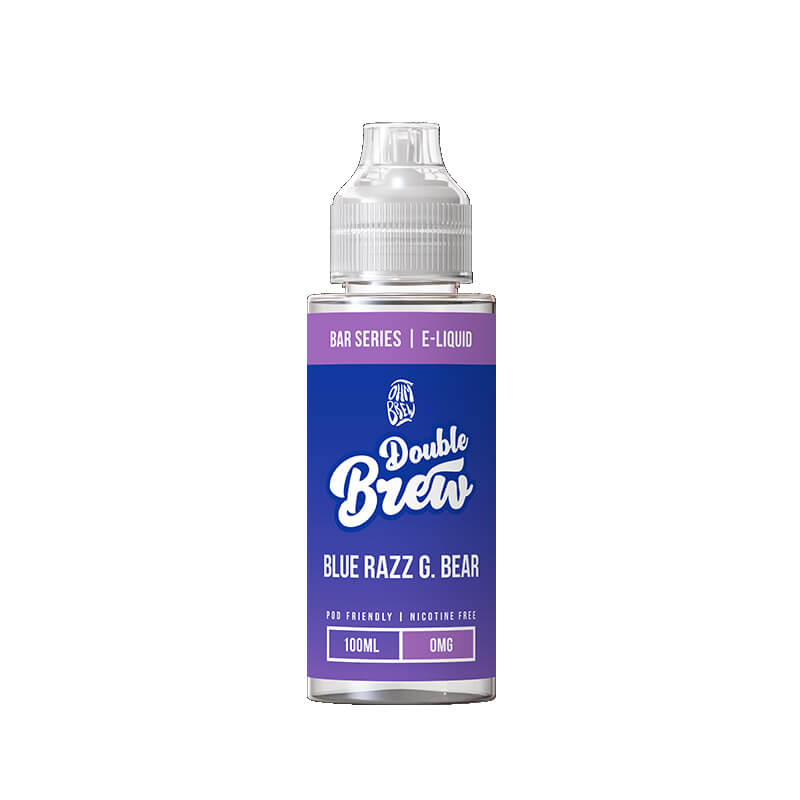 Ohm Brew Double Brew Blue Razz G. Bear 100ml Shortfill