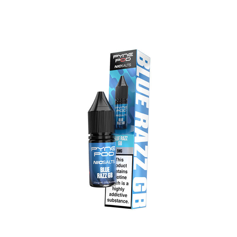 Pyne Pod Blue Razz GB Nic Salts 10ml E-Liquid