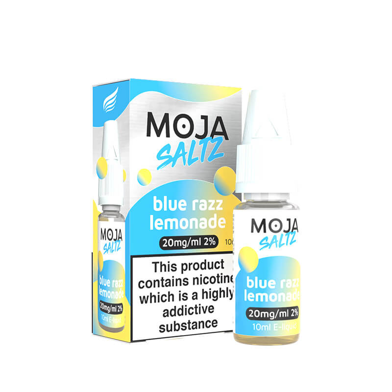 MOJA Saltz Blueberry Razz Lemonade 10ml Nic Salts E-Liquid