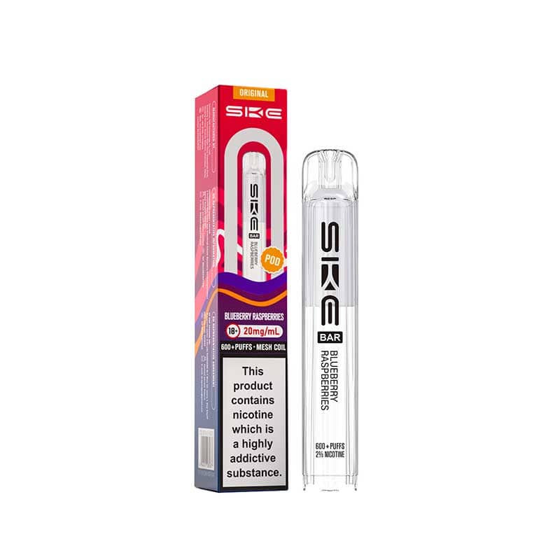 SKE Bar Blueberry Raspberries Prefilled Vape Pod