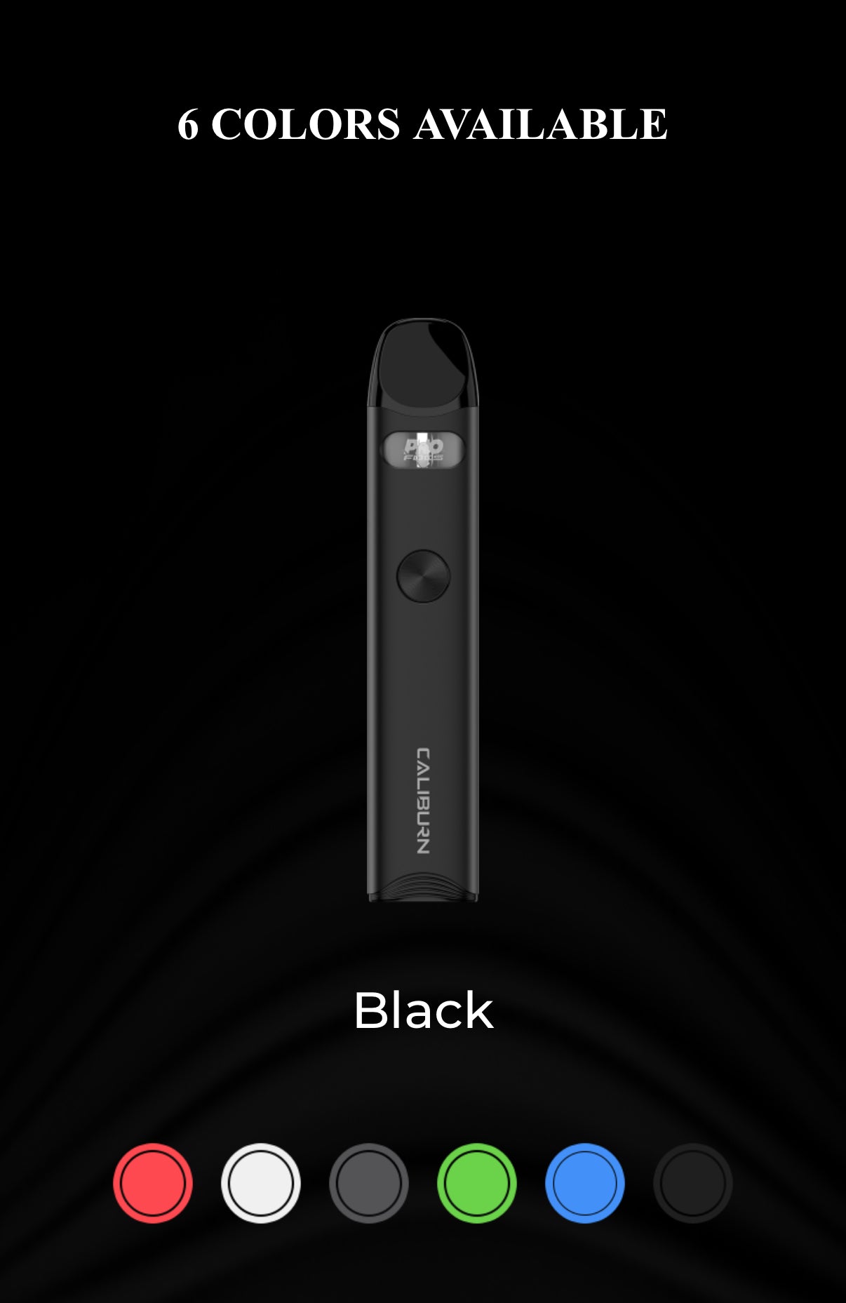 Uwell Caliburn A3 Pod Kit – 13W Refillable Vape with 520mAh Battery, PRO-FOCS Flavour Technology, Dual Activation & Fast USB-C Charging