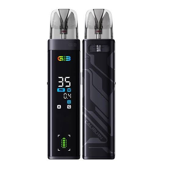 Uwell Caliburn G3 Pro Pod System Kit – 35W Rechargeable Vape with Full LCD Screen, Adjustable Airflow & Mesh Coil Pods
