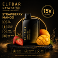 ELF BAR RAYA S1 15K Puffs – Strawberry Mango