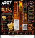 Creamy Tobacco - Nasty Liq | 30ML Nic Salt Juice | 35MG, 50MG | Vape Mash India