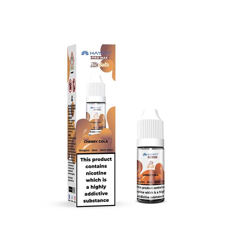 Hayati Pro Max Cherry Cola Nic Salt E-Liquid 10ml