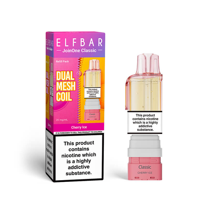 Elf Bar JoinOne Cherry Ice Prefilled Pod + Refill