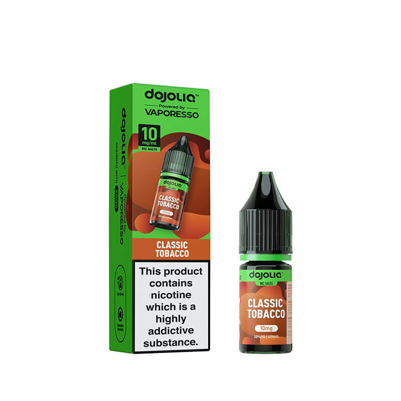 DojoLiq Classic Tobacco 10ml Nic Salt E-Liquid by Vaporesso