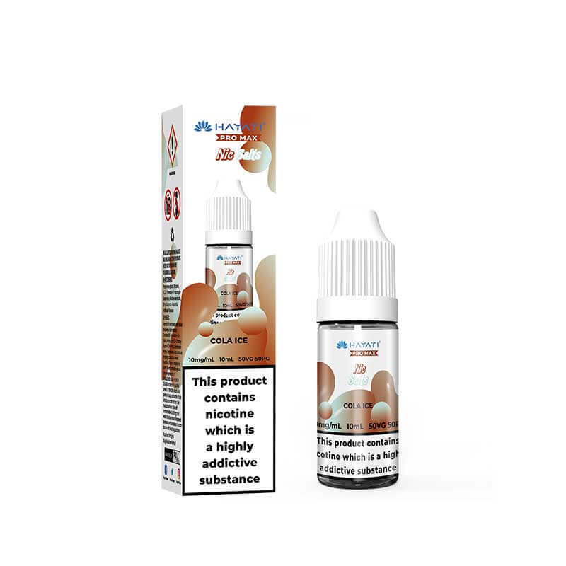Hayati Pro Max Cola Ice Nic Salt E-Liquid 10ml