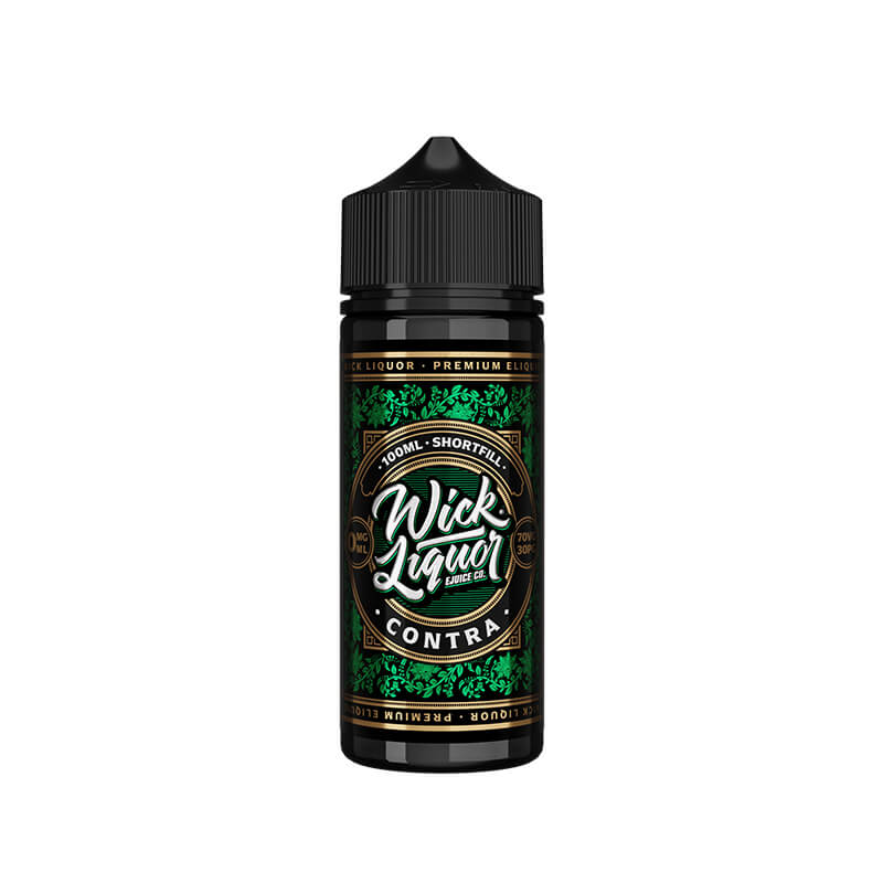 Wick Liquor Contra 100ml Shortfill E-Liquid