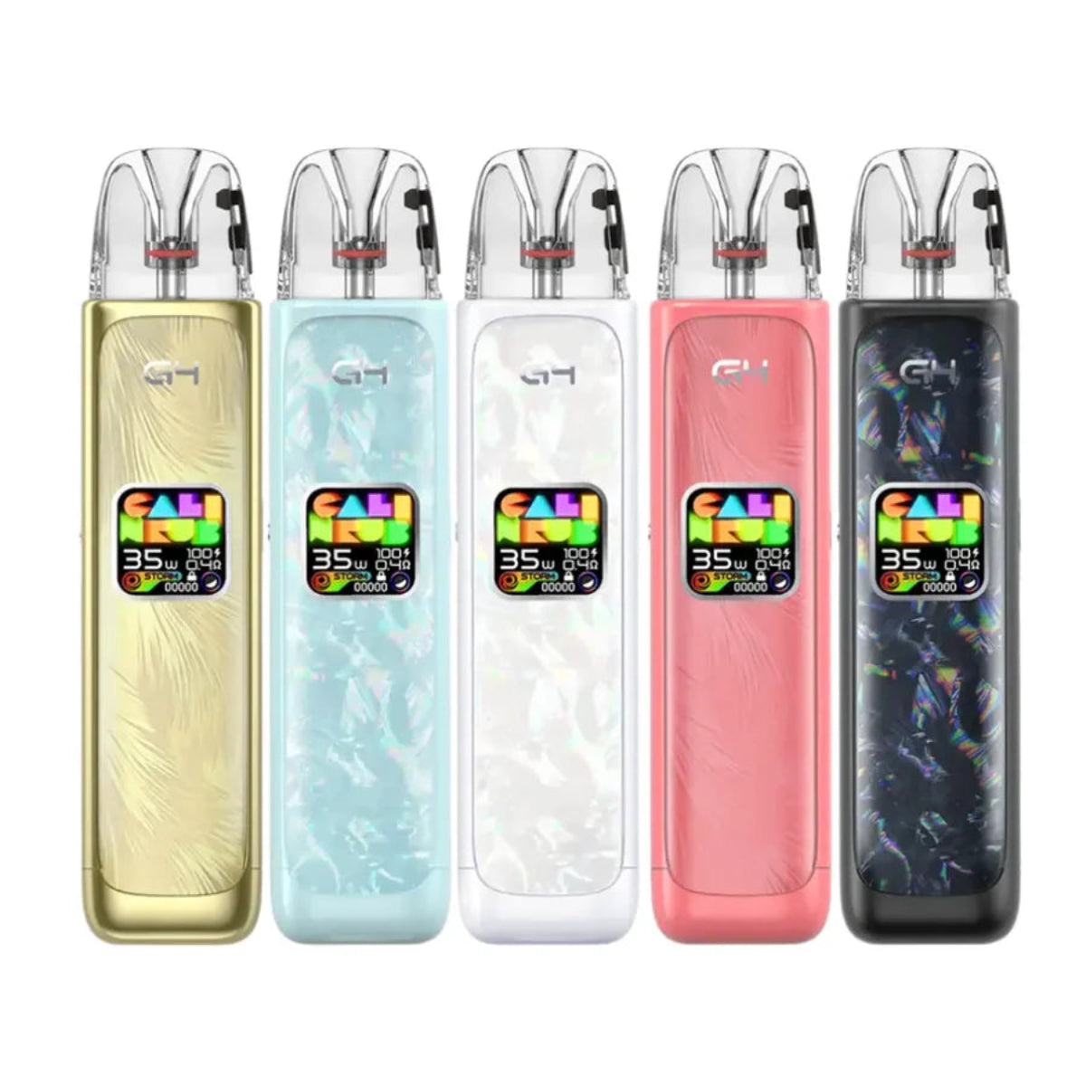 Uwell Caliburn G4 Pod System Kit – 35W Rechargeable Vape with HD Screen, Adjustable Airflow & Mesh Coil Pods