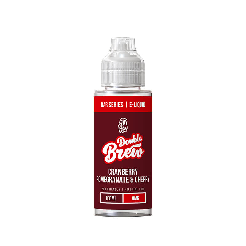 Ohm Brew Double Brew Cranberry Pomegranate & Cherry 100ml Shortfill