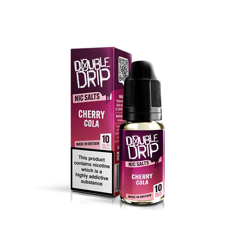 Double Drip Cherry Cola Nic Salt 10ml E-Liquid