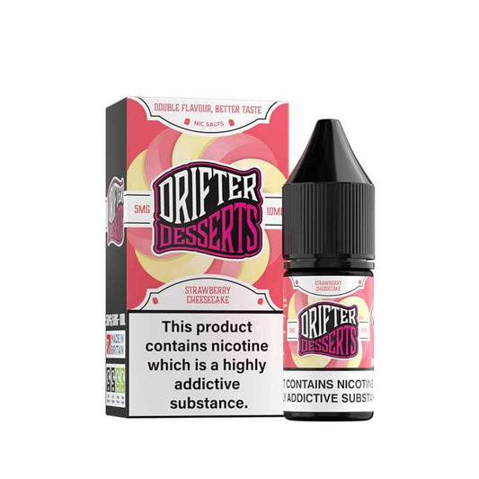 Drifter Desserts Strawberry Cheesecake 10ml Nic Salt E-Liquid