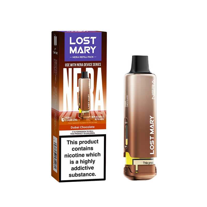 Lost Mary Nera15K Dubai Chocolate Prefilled Vape Pod