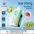 Elf Bar Ice King – Strawberry Kiwi Ice – 30K - Vape Shop Noida