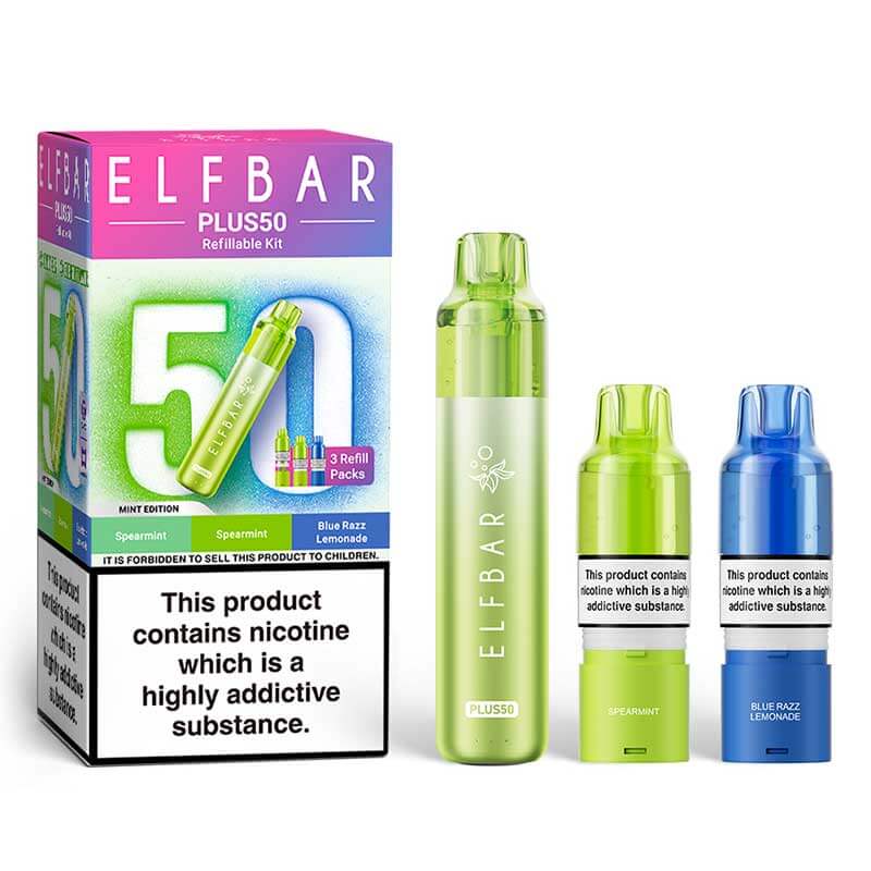 Elf Bar Plus 50 Prefilled Pod Vape Kits