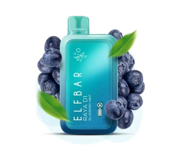 ELF BAR RAYA D1 – Blueberry Mint - Vape Shop Noida