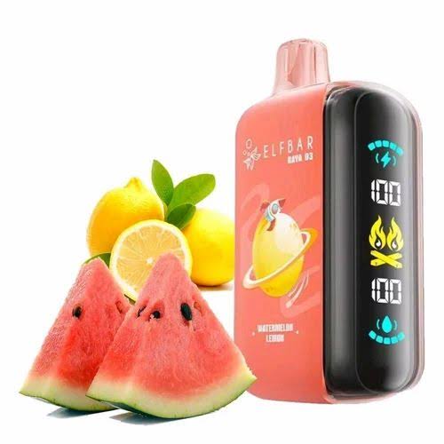 Elfbar Raya D3 25000 Puffs | 50mg Nic Disposable | Dedicated Indicators | Triple Mesh Coil