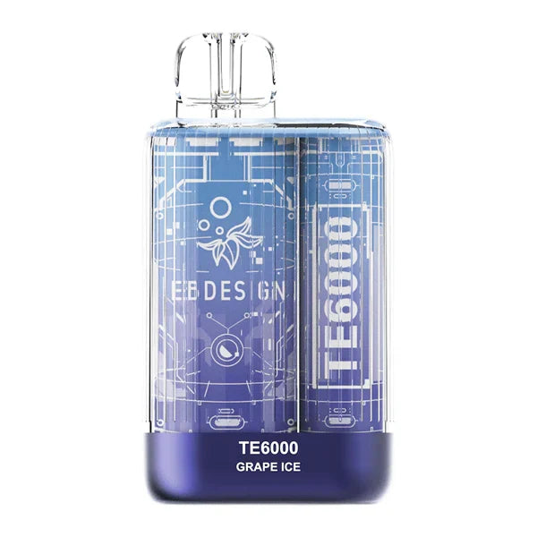 Elfbar TE 6000 Puffs | 50mg Nic Disposable | Type C Rechargeable