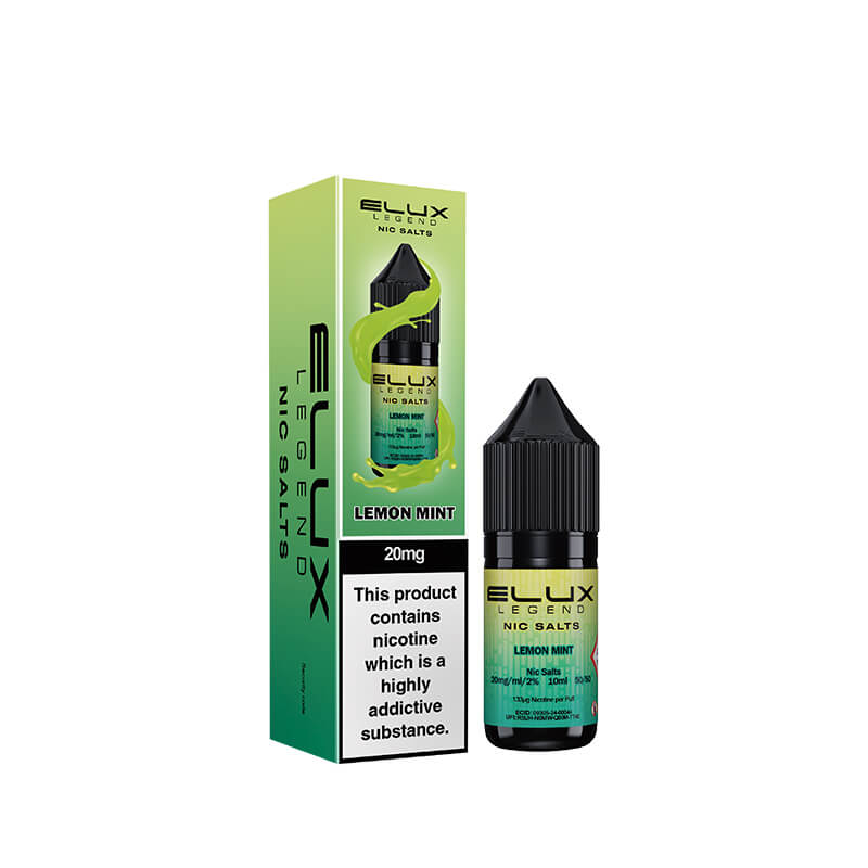 Elux Legend Lemon Mint Nic Salt E-Liquid 10ml