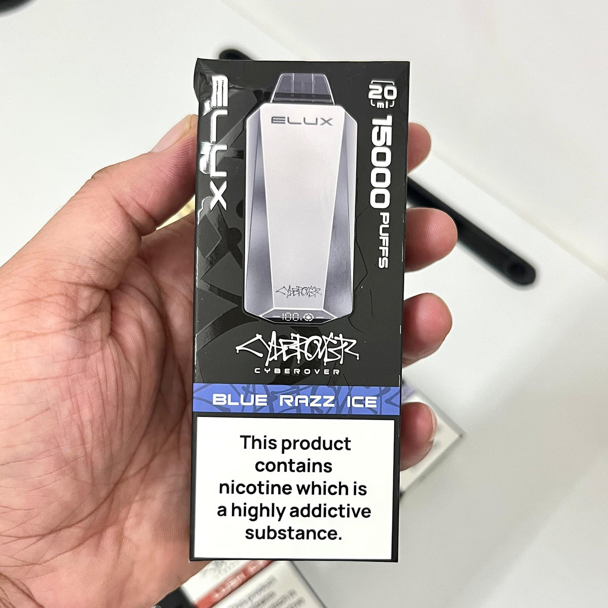 Elux Cyberover Stainless Steel - 15,000 Puffs