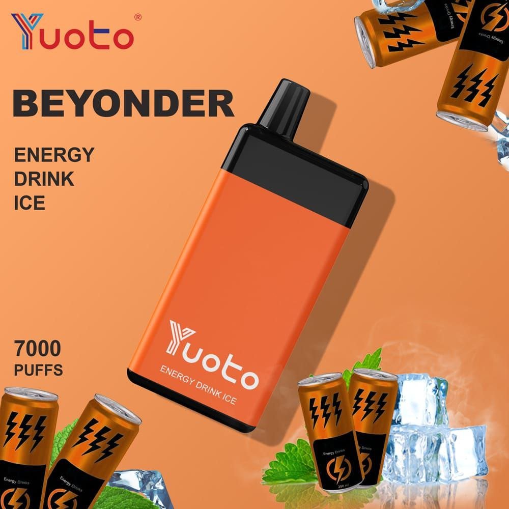 Energy Drink Ice - Yuoto Beyonder - 7000 Puffs
