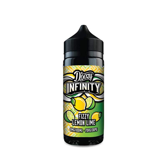 Doozy Vape Co Infinity Fizzy Lemon Lime Shortfill E-Liquid 100ml