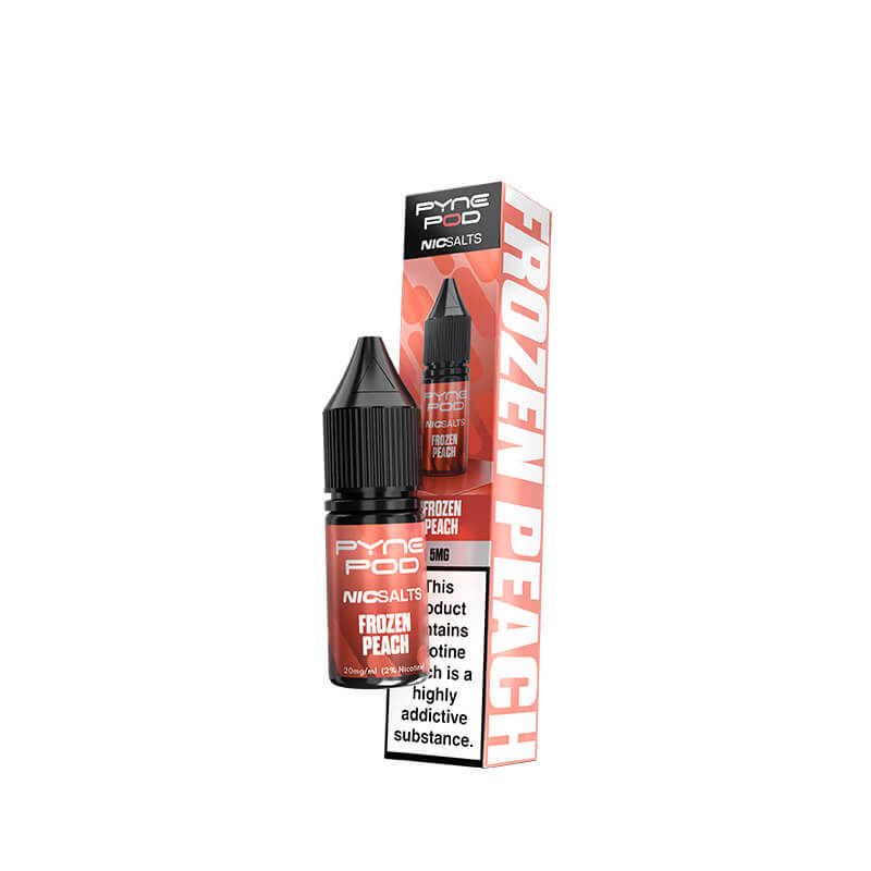 Pyne Pod Frozen Peach Nic Salts 10ml E-Liquid