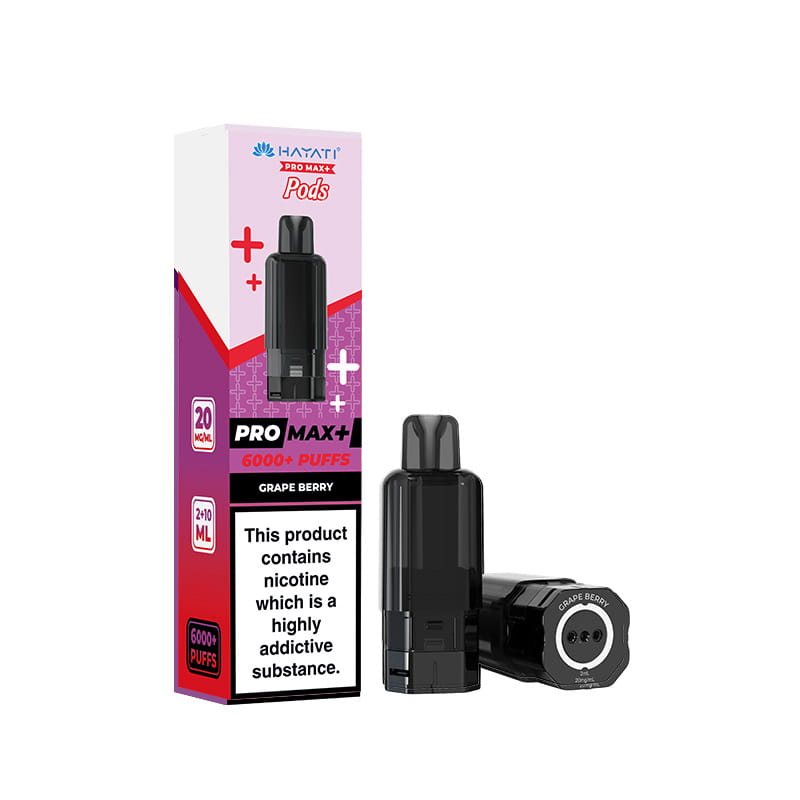 Hayati Pro Max Plus Grape Berry Prefilled Pod + Refill